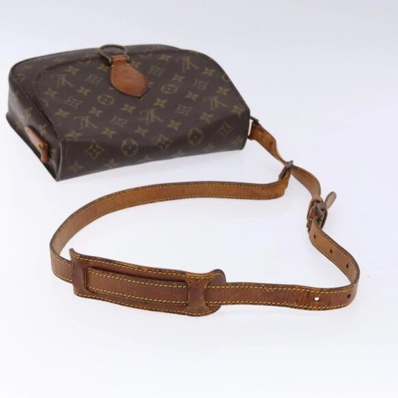 LOUIS VUITTON Monogram Monogram Saint Cloud GM Shoulder Bag M51242 Auth 135102 - Picture 8 of 15